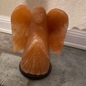 Himalayan Sea Salt Angel light sculpture